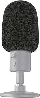 Razer Seiren X Pop Filter - Mic Cover Foam Pop Filter Customized for Razer Seiren X Streaming Microphone