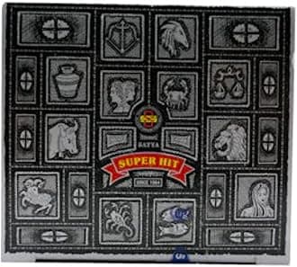 Satya Super Hit Incense Cone x1 pack, used for Aromatherapy, Spa, Yoga, Weddings, Reiki, Meditation, Healing by SAMASIA