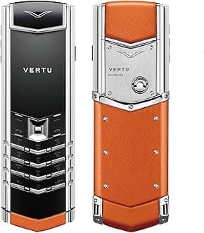 VERTU Signature V Stainless Steel Luxury Business Phone (Orange)