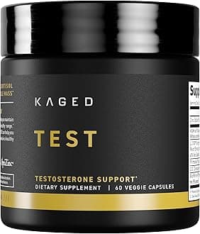 Test Capsules | Unflavored | Testosterone Booster Ferodrox | Premium Hormone Managment | LJ100 Tongkat Ali KSM-66 Ashwagandha Shilajit | Supplements for Men & Women | 60 Servings