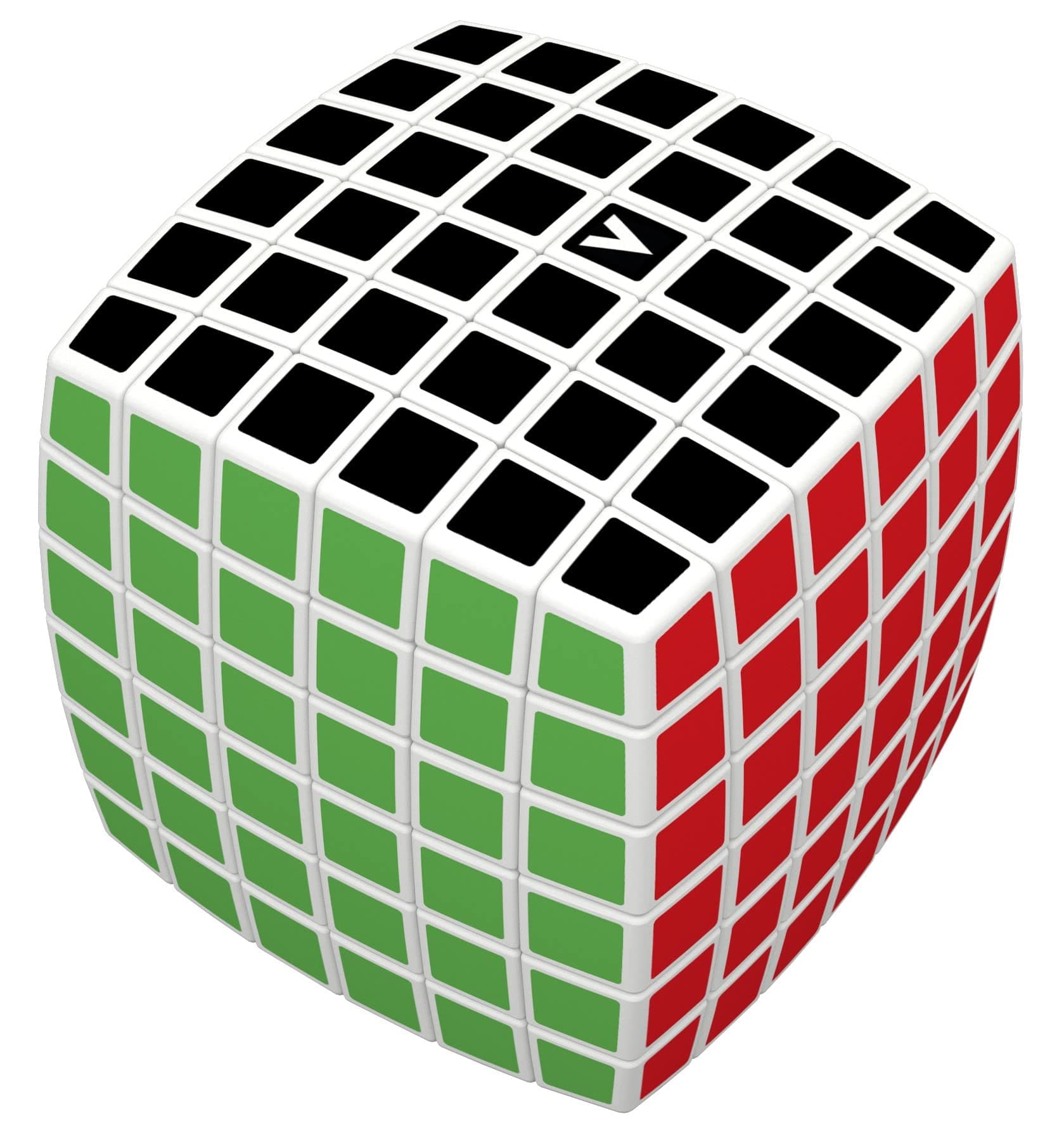 V-Cube 6 x 6 White Pillow | Fast | Smooth | Puzzle | Magic Cube | Fidget Toy