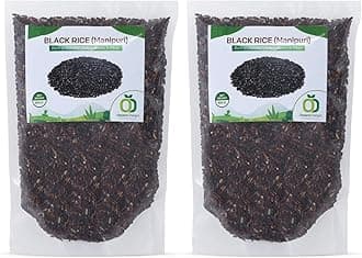 - Black Rice 1800 Gm Manipur Organic Black Rice Helps in Weight Loss | Karuppu, Kavuni Diabetic friendly Chawal | Healthy and Tasty Forbidden Hand Pounded Chawal | USDA Certified