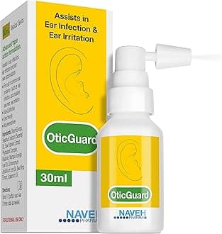 Otic Guard Natural Ear Spray 3 in 1 Herbal-Oil Blend for Ear Infections & Pain, Itchy Ears Ear Wax Removal Kit Softener for Clogged Ear Relief, and Swimmer’s Ear (30 ml)