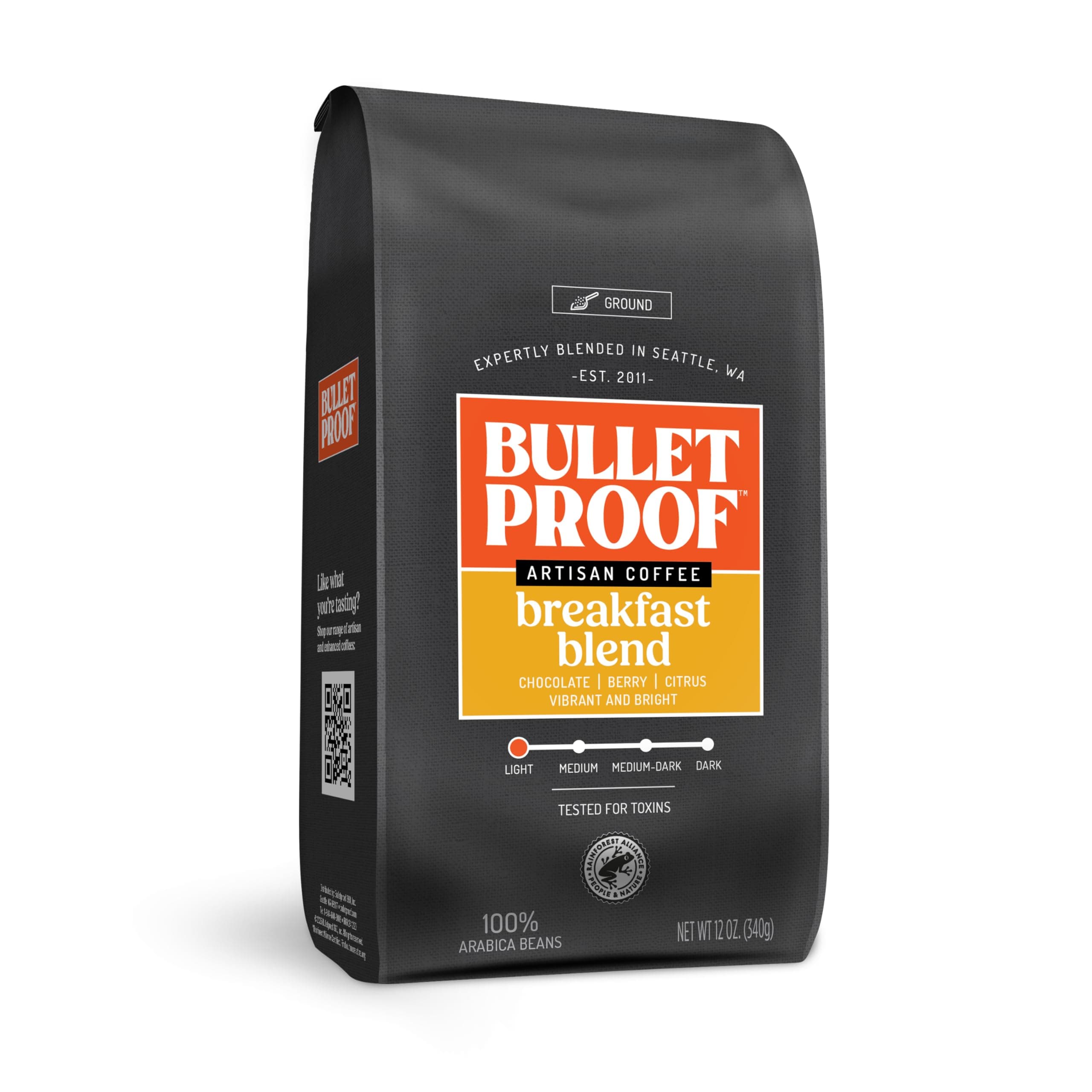 Breakfast Blend Ground Coffee - Light Roast