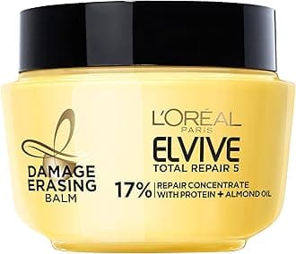 Elvive Total Repair 5 Damage-Erasing Balm with Almond and Protein, 8.5 Ounce