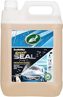 Turtle Wax Speed Seal 5L – Car Paint Sealant & Rinse Aid, Quick-Dry, High-Gloss Shine, Water Repellent Spray for Cars, Vans & Motorbikes, Foam Gun & Spray Bottle Compatible