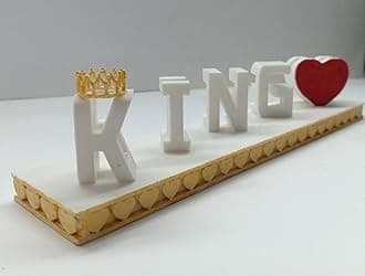 Dual Name/flip Name, 3D Name Art, Personalized 3D Flip Name / 3D Name Art (Up to 9 Letter Names)