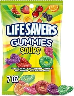Sour Gummy Candy Pack - Gifts & More, Candy Variety Box, 12 Bags of Sour Gummies, Bulk