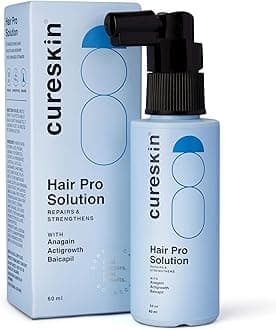 Cureskin Hair Growth Serum Rosemary Hair Spray | Rosemary Oil for Hair | Anti Hair Fall Serum for Men & Women | Strengthen Roots, Nourish Scalp, 2.02 Fl Oz (Pack of 1)