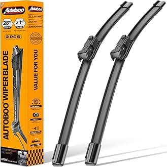 AUTOBOO 28"+21" Windshield Wipers Replacement for Ford Transit-150 Transit-250 Transit-350 2023 2022 2021 2020 2019 2018 2017 2016 2015 -Original Factory Quality (Pack of 2)