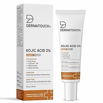Kojic Acid 2% Cream | Non-greasy | For Pigmentation, Blemishes and Dark Spots Reduction | 30g