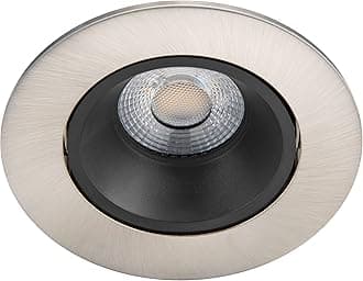 Philips LED Abrosa Bathroom Spotlight 2700K 9W IP44 [Warm White - White] for Indoor Lighting, Bathroom and Kitchen