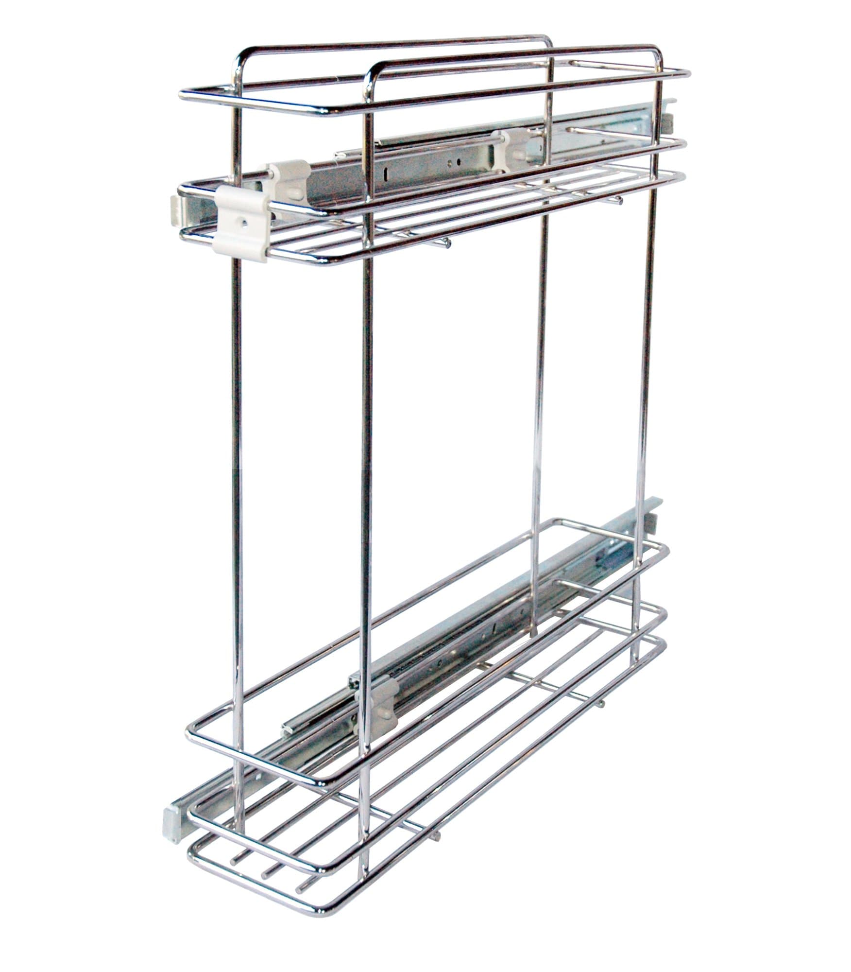 XStar xst-ces15 Bottle Basket, Chrome Wire, Silver
