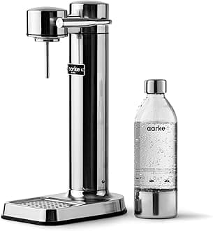 AARKE Sparkling Water Maker 3 Polished Steel