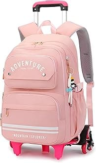 girls Rolling Backpack Rolling backpack