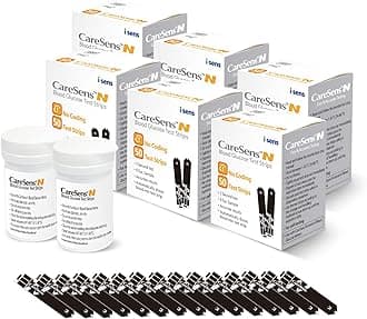 CareSens N Blood Glucose Test Strips (300 ct) - Only for CareSens N Family Meter Kits