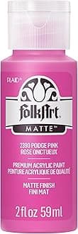 FolkArt Acrylic Paint in Assorted Colors (2 Ounce), 2390 Podge Pink