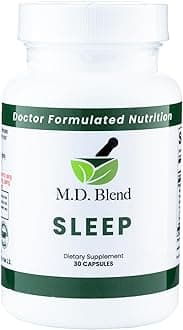 Sleep - Natural Sleep Aids for Adults with l theanine Supplement, Ashwagandha, Magnesium, Valerian Root, Melatonin - Non-Habit Forming Formula for Rejuvenating - 60 Capsules (Pack of 2)