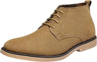 Bruno Marc Men's Chukka Suede Leather Ankle Boots, Lace Up Desert Oxford Business, Fashion, Casual and Comfort Shoes