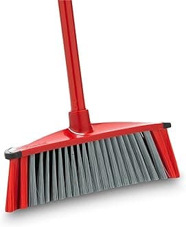 B00H4G7ZZQ 3 Action Broom & Hanlde, Red