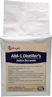 Whiskey Distillers Yeast - For Whiskey Distilling - Angel Yeast AM-1 500g Pack