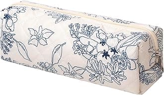 SURBEAV Pencil Case Pen Case Office College School Storage Bag Pouch Holder Box Organizer Makeup Pouch Cosmetic Bag Aesthetic Cute Pencil Case for Girls Boys Kids (ZK)