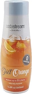 SodaStream Diet Orange Syrup, 14.8 Fluid Ounce