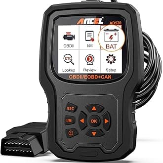 ANCEL AD530 OBD2 Scanner-Upgraded AD310, Car Code Reader for Check Engine Light, Full OBDII Scan Tool for Read & Clear Fault Codes, Battery Test & Live Data, OBD II Diagnostic Scanner for 1996+ Cars