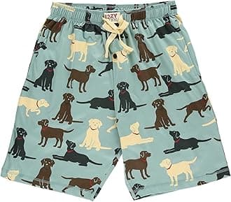 Pajama Shorts for Men, Men's Pajama Bottoms, Soft Shorts with Pockets, Sleepwear