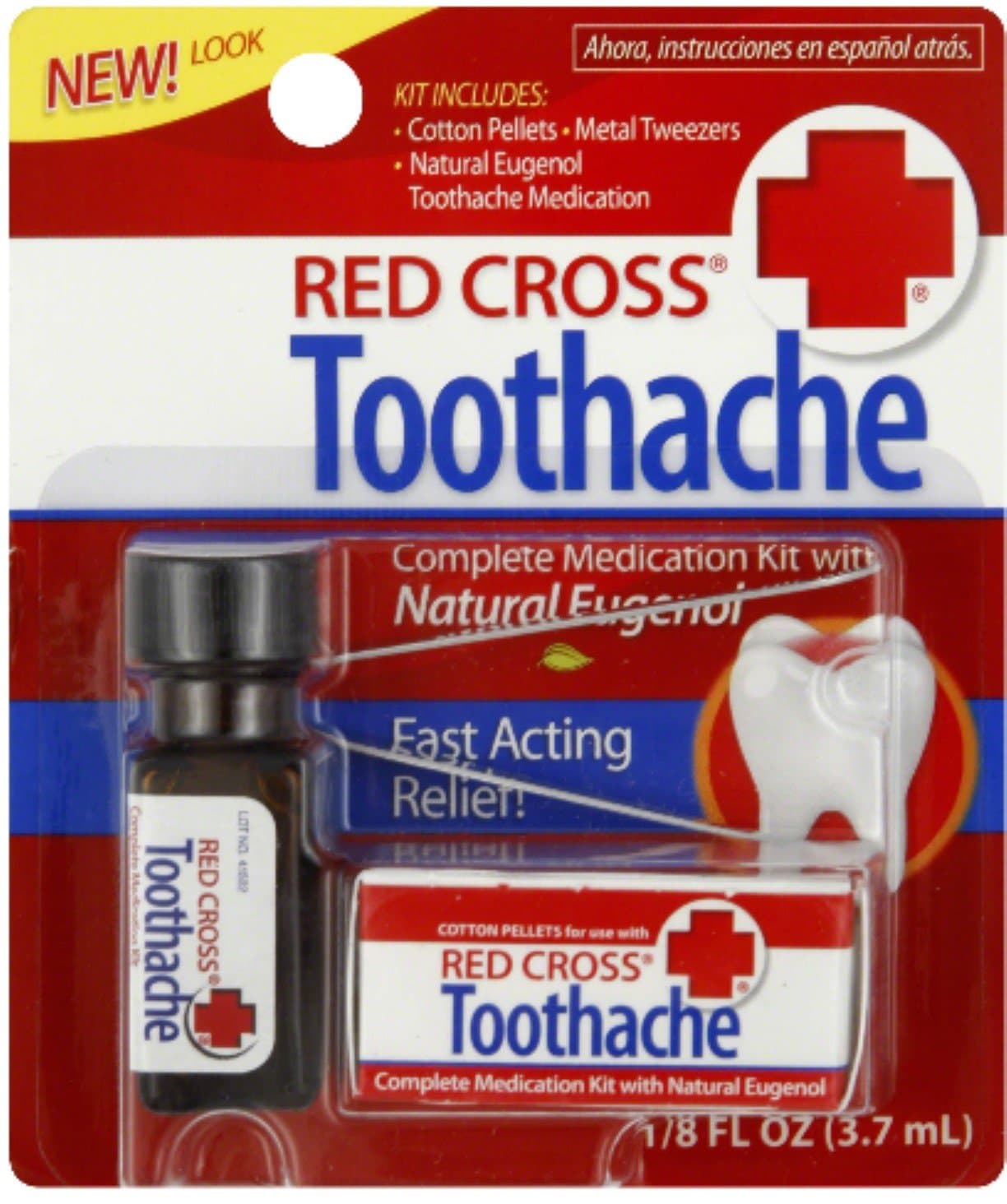 Red Cross Toothache Complete Medication Kit 0.12 oz
