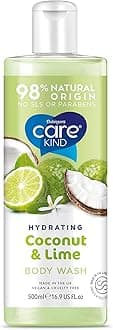 Shower Gel from Care Kind, 98% Natural Body Wash Calming, Cruelty Free, No SLS or Parabens, original nature bathing cleanser Vegan in source faith 500 ml