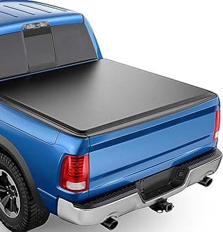 5.2FT Soft Roll Up Truck Bed Tonneau Cover for 2015-2025 Chevy Colorado GMC Canyon 5.2 FT (61") Bed Styleside Fleetside