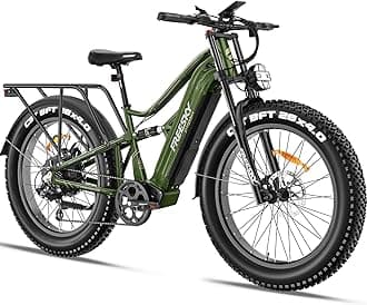 FREESKY 2000W Electric Bike with BAFANG Motor & 48V 30Ah Samsung Cells Battery, 35MPH Max Speed, 120 Miles Range, Full Suspension Mountain Ebike for Adult, 26" Fat Tires, Smart Keys, Hydraulic Brakes