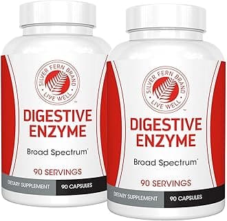 Brand Ultimate High Potency Digestive Enzyme Supplement - 2 Bottles - 100% Intestinal Coverage - Digestive Comfort - Improve Food Tolerability