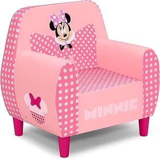 Delta Children - Disney Minnie Mouse Foam Chair for Kids, Pink