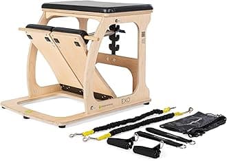 Balanced Body EXO Chair, Pilates Chair Exercise Equipment for Full-Body Workout, Pilates Resistance-Workout Equipment for Home Gym or Studio