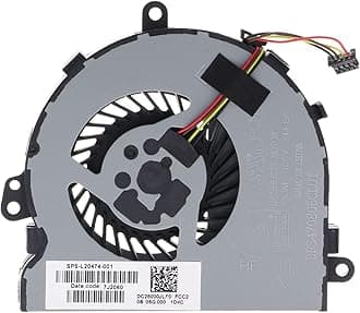 CPU Cooling Fan for HP 15-DA 15-DB 15-DI 15-DR 15Q-DX 15T-DS C129 C130 250 G7 255 G7 256 G7 L20474-001 FK3M DFS470805CL0T