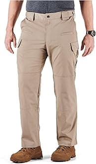 5.11 Tactical Pants for Men, Stryke Pant, Professional Cargo Pockets, Regular Fit, Military & Law Enforcement, Style 74369ABR
