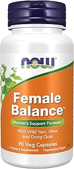 Supplements, Female Balance™ with Wild Yam, Vitex, Dong Quai, GLA, Vitamin B-6 and Folate, 90 Capsules