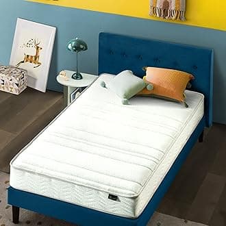 Zinus 6 Inch Spring Mattress, Narrow Twin/Cot Size/RV Bunk/Guest Bed Replacement/30 x 75"