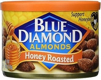 BLUE DIAMOND ALMOND HONEY ROASTED, 6 OZ by Blue Diamond Almonds