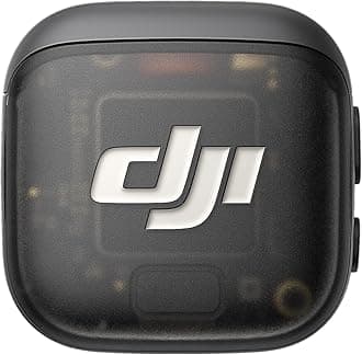 Mic 3 Transmitter, Wireless Mini Microphone for iPhone/Camera/Android, Lavalier Microphone, 32-bit Float, Integrated Timecode, Vlog, Interview, Streaming, UAE Version with Official Warranty