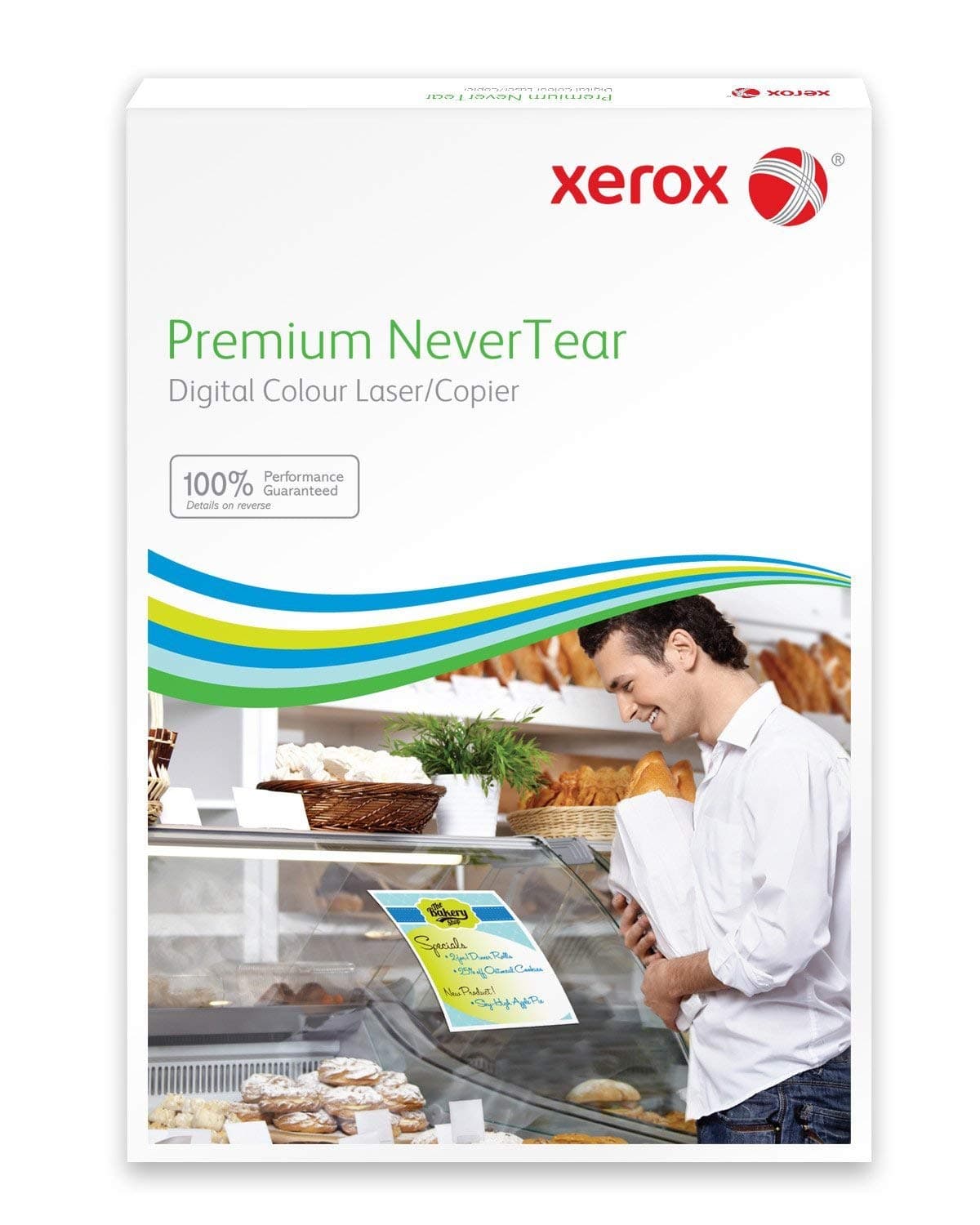 Xerox 83703 A4 210 x 297 mm Prem NeverTear Paper (Pack of 100)