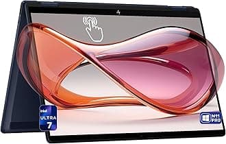 (Upgraded) OmniBook X Flip 2-in-1 Copilot+ Laptop, Intel Ultra 7-256V, 16 GB LPDDR5x RAM, 1 TB PCIe SSD, 14" 2K (1920x1200) Touchscreen, Intel Arc 140V, Backlit Keyboard, W11 Pro, Atmospheric Blue