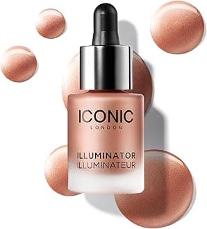 - ICONIC LONDON Illuminator | Liquid Highlighting Drops for a Radiant Glow, Cruelty-Free, Vegan Makeup