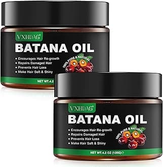 Raw Batana Oil - Natural Hair Growth, Repair & Scalp Care (2 x 120g)