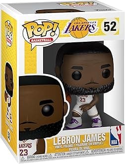 Funko POP NBA: Lakers - Lebron James (White Uniform) 3.75 inches