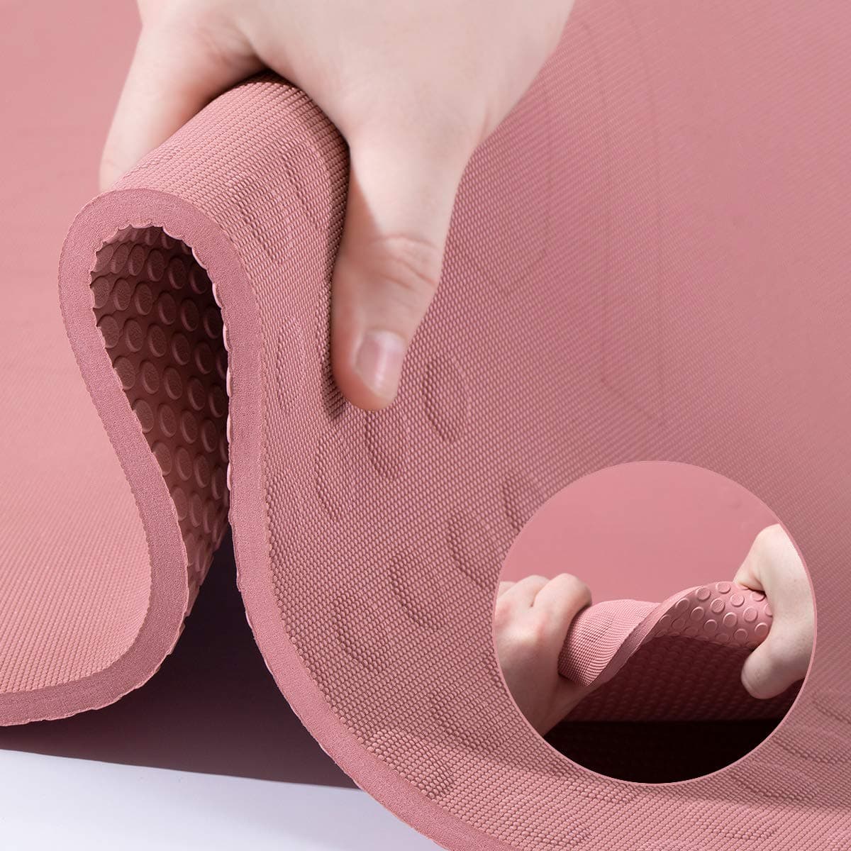 Upgrade 10mm TPE Yoga&Exercise Mat