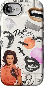 Casely iPhone 16e Case | If You Dare | Horror Collage | Compatible with MagSafe | Bold Protective Design