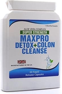 60 Max Cleanse Pro Colon Cleanse Detox Diet Slimming Free Meal Plan & Dieting Tips Extreme Strength